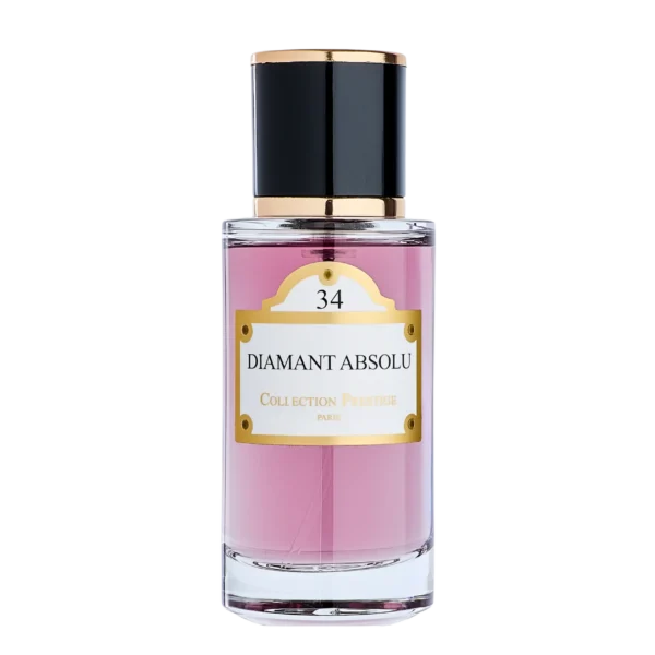 Flacon Extrait de Parfum N°34 Diamant Absolu Collection Prestige Absoluta