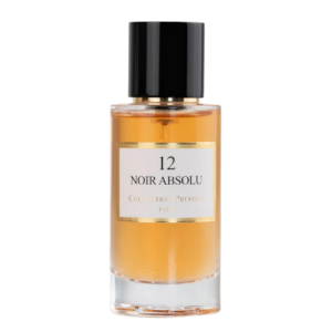 Flacon d'Extrait de Parfum N°12 Noir Absolu de la Collection Prestige Absoluta