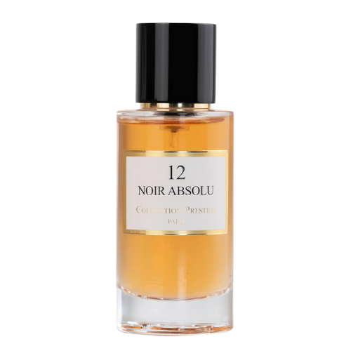 Flacon d'Extrait de Parfum N°12 Noir Absolu de la Collection Prestige Absoluta