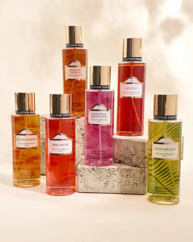 Brumes Parfumées 250ml Corps & Cheveux Collection Prestige Absoluta