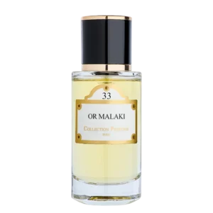 Flacon Extrait de Parfum N°33 Or Malaki Collection Prestige Absoluta
