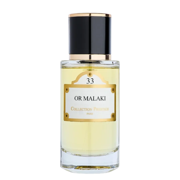 Flacon Extrait de Parfum N°33 Or Malaki Collection Prestige Absoluta