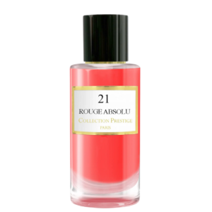 Flacon extrait de Parfum N°21 Rouge Absolu Collection Prestige Absoluta