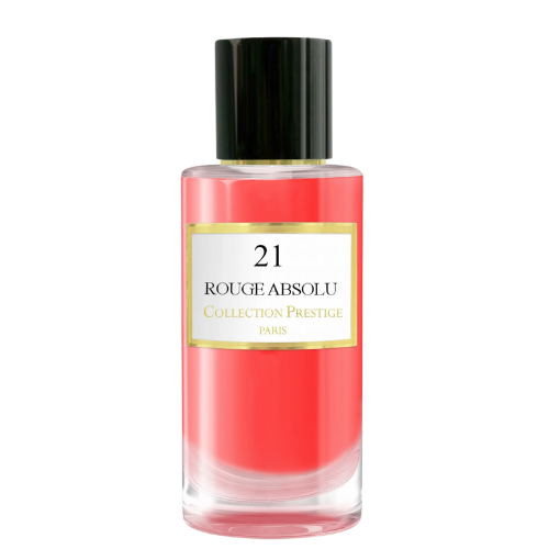 Flacon extrait de Parfum N°21 Rouge Absolu Collection Prestige Absoluta